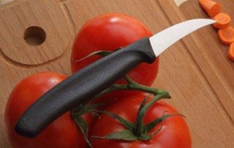 Нож кухонный Victorinox Swiss Classic (6.7503) стальной для чистки овощей и фруктов лезв.60мм прямая заточка черный от магазина РЭССИ