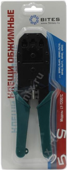 Обжимные клещи для зачистки витой пары и обжима коннекторов 5bites RJ-45 RJ-11/12 LY-T2007C от магазина РЭССИ