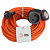 Удлинитель силовой Эра UPx-1-2x0.75-20m-IP44 (Б0043037) 2x0.75кв.мм 1розет. 20м ПВС 6A без катушки оранжевый от магазина РЭССИ