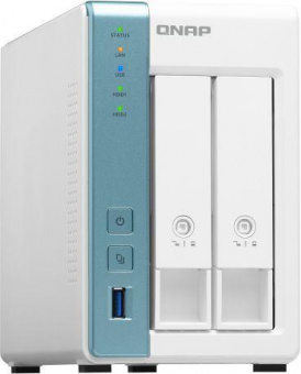 Сетевое хранилище NAS Qnap TS-231P3-2G 2-bay настольный Cortex-A15 AL-314 от магазина РЭССИ