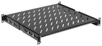 Полка стационарная ITK FS05-400PI-R 1U нагр.:100кг. 19" 400мм черный (упак.:1шт) от магазина РЭССИ