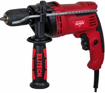 Дрель ударная Elitech ДУ 0913РЭ 850Вт патрон:кулачковый реверс (204500) от магазина РЭССИ