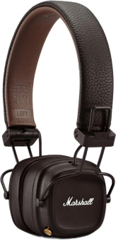 Гарнитура накладные Marshall Major IV коричневый беспроводные bluetooth оголовье (1006127) от магазина РЭССИ