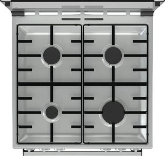 Плита Газовая Gorenje GI6121XH нержавеющая сталь (стеклянная крышка) реш.сталь от магазина РЭССИ