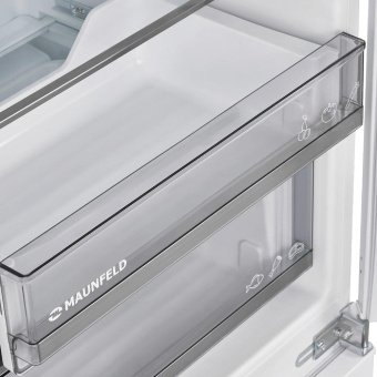 Холодильник Maunfeld MBF177NFWHGR Inverter 2-хкамерн. инвертер (КА-00024611) от магазина РЭССИ