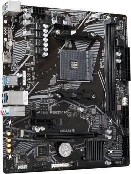 Материнская плата Gigabyte A520M K Soc-AM4 AMD A520 2xDDR4 mATX AC`97 8ch(7.1) GbLAN RAID+HDMI от магазина РЭССИ