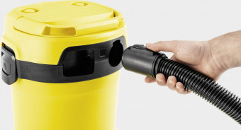 Строительный пылесос Karcher WD 2 Plus V-12/4/18 1000Вт (уборка: сухая/сбор воды) желтый от магазина РЭССИ