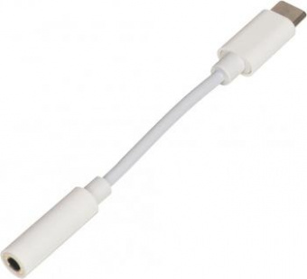 Переходник Buro BHP TPC-JCK Jack 3.5 (f)-USB Type-C (m) белый от магазина РЭССИ