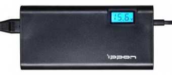 Блок питания Ippon SD65U автоматический 65W 15V-19.5V 11-connectors 3.5A 1xUSB 2.1A от бытовой электросети LСD индикатор от магазина РЭССИ
