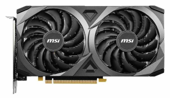Видеокарта MSI PCI-E 4.0 RTX 3060 VENTUS 2X 12G OC NVIDIA GeForce RTX 3060 12Gb 192bit GDDR6 1680/15000 HDMIx1 DPx3 HDCP Ret от магазина РЭССИ