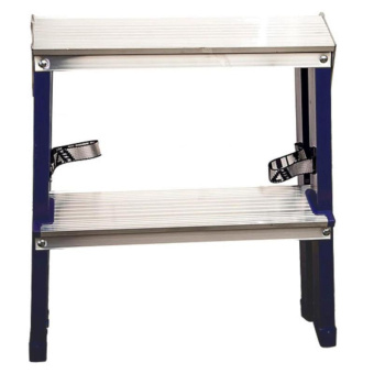 Стремянка Алюмет двухсторонняя стальная 2х2 ступени. Серия MD 8202 MD8202 от магазина РЭССИ