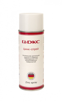 Цинковая краска-спрей DKC 400 мл 37039HDZ от магазина РЭССИ
