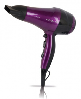 Фен Polaris PHD 2077i 2000Вт фиолетовый/черный от магазина РЭССИ