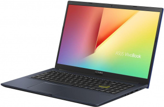 Ноутбук Asus A513EA-BQ2409 Core i5 1135G7 8Gb SSD512Gb Intel Iris Xe graphics 15.6" IPS FHD (1920x1080) noOS blue WiFi BT Cam (90NB0SG6-M37140) от магазина РЭССИ