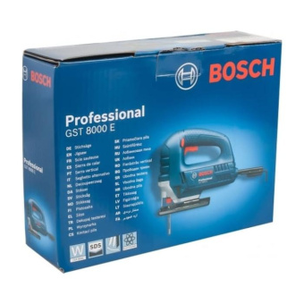 Лобзик Bosch GST 8000 E 710Вт 3100ходов/мин от электросети от магазина РЭССИ