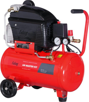 Компрессор поршневой Fubag Air Master Kit 6 масляный 230л/мин 24л 1500Вт красный/черный от магазина РЭССИ