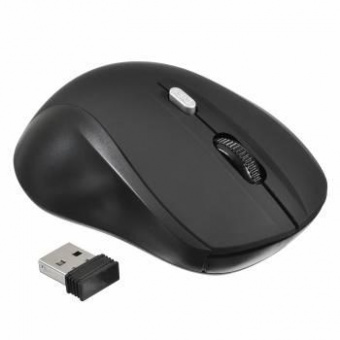 Мышь Оклик 415MW черный оптическая (1600dpi) беспроводная USB для ноутбука (4but) от магазина РЭССИ