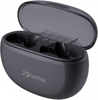 Гарнитура вкладыши A4Tech 2Drumtek B25 TWS пеп.серый беспроводные bluetooth в ушной раковине (B25 ASH GREY) от магазина РЭССИ