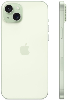 Смартфон Apple A3096 iPhone 15 Plus 128Gb зеленый моноблок 3G 4G 2Sim 6.7" 1290x2796 iOS 17 48Mpix 802.11 a/b/g/n/ac/ax NFC GPS GSM900/1800 TouchSc Protect от магазина РЭССИ