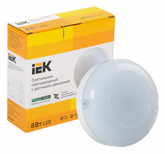 Светильник IEK ДПО 1001 8Вт 4000K белый (LDPO3-1001-008-4000-K01) от магазина РЭССИ