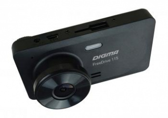 Видеорегистратор Digma FreeDrive 115 черный 1Mpix 1080x1920 1080p 150гр. JL5601 от магазина РЭССИ