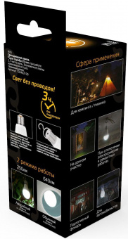 Лампа светодиодная Gauss A60 10Вт цок.:E27 груша 220B 3000K св.свеч.бел.теп. (упак.:1шт) (102402100) от магазина РЭССИ