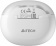 Гарнитура вкладыши A4Tech 2Drumtek B25 TWS белый беспроводные bluetooth в ушной раковине (B25 GRAYISH WHITE) от магазина РЭССИ