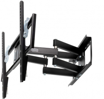 Кронштейн для телевизора Kromax OPTIMA-409 черный 32"-65" макс.45кг настенный поворотно-выдвижной и наклонный от магазина РЭССИ