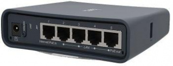 Роутер беспроводной MikroTik hAP ac lite TC (RB952UI-5AC2ND-TC) AC750 10/100BASE-TX черный от магазина РЭССИ