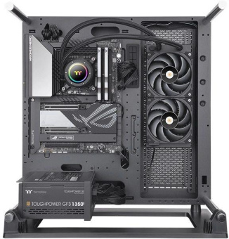 Система водяного охлаждения Thermaltake Toughliquid 240 Ex Pro ARGB Soc-AM5/AM4/1151/1200/1700 черный 4-pin 22.6dB Al+Cu Ret (CL-W418-PL00BL-A) от магазина РЭССИ