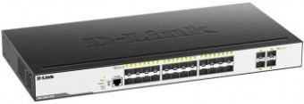 Коммутатор D-Link DGS-3000-28XS/B1A 24SFP 4SFP+ управляемый от магазина РЭССИ