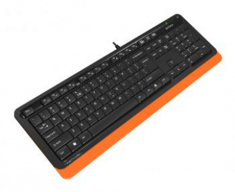 Клавиатура A4Tech Fstyler FK10 черный/оранжевый USB от магазина РЭССИ