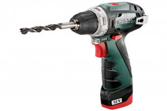 Дрель-шуруповерт Metabo PowerMaxx BS аккум. патрон:быстрозажимной (кейс в комплекте) (600984500) от магазина РЭССИ