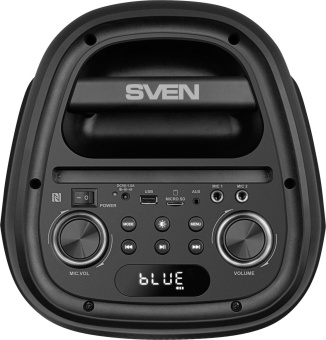 Колонка порт. Sven PS-800 черный 100W 2.0 BT 10м 4400mAh (SV-021511) от магазина РЭССИ