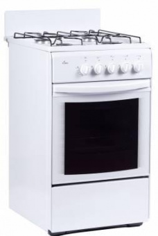 Плита Газовая Flama RG 24027 W белый реш.сталь от магазина РЭССИ