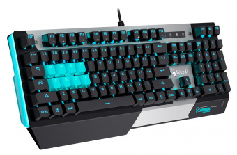 Клавиатура A4Tech Bloody B865 механическая серый/черный USB for gamer LED от магазина РЭССИ