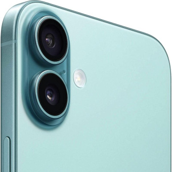 Смартфон Apple A3290 iPhone 16 Plus 128Gb бирюзовый моноблок 3G 4G 1Sim 6.7" 1290x2796 iOS 18 48Mpix 802.11 a/b/g/n/ac/ax/be NFC GPS Protect от магазина РЭССИ