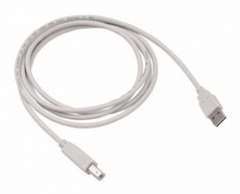 Кабель Buro Reversible USB A(m) USB B(m) 1.8м серый плоский от магазина РЭССИ
