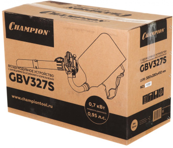 Воздуходувка-измельчитель Champion GBV327S 700Вт желтый/черный от магазина РЭССИ