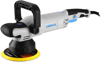 Полировальная машина Deko PDK-1600 PRO 1600Вт 4000об/мин рез.шпин.:M8 d=150мм (085-1065) от магазина РЭССИ