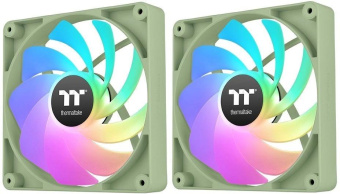 Вентилятор Thermaltake CT140 Sync Matcha реверсивный ARGB зеленый 4-pin 32.8dB Ret (CL-F201-PL14MG-A) от магазина РЭССИ