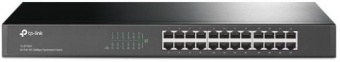 TP-Link TL-SF1024 24-port 10/100M Switch, 24 10/100M RJ45 ports, 1U 19-inch rack-mountable steel case от магазина РЭССИ