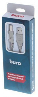 Кабель Buro BHP RET USB_BM18 USB A(m) USB B(m) 1.8м серый блистер от магазина РЭССИ
