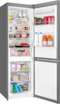 Холодильник Weissgauff WRK 185 X Total NoFrost нержавеющая сталь (двухкамерный) от магазина РЭССИ