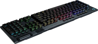 Клавиатура Logitech G915 LIGHTSPEED механическая черный USB беспроводная BT/Radio Multimedia for gamer LED (920-009111) от магазина РЭССИ