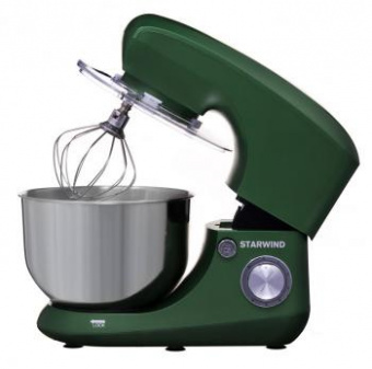 Миксер планетарный Starwind SPM5185 1000Вт зеленый от магазина РЭССИ