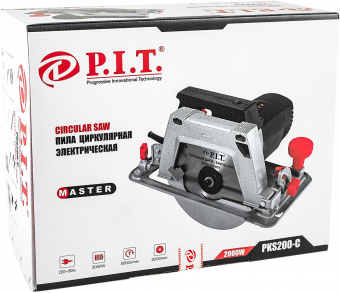Циркулярная пила (дисковая) P.I.T. PKS200-C 2000Вт (ручная) от магазина РЭССИ