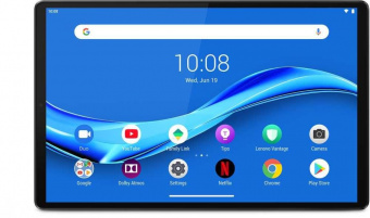 Планшет Lenovo Tab M10 Plus TB-X606X Helio P22T (2.3) 8C RAM4Gb ROM64Gb 10.3" IPS 1920x1200 3G 4G Android 9.0 темно-серый 8Mpix 5Mpix BT GPS WiFi Touch microSD 256Gb 5000mAh 9hr от магазина РЭССИ