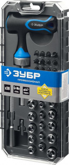 Набор инструментов Зубр 25351-H38 38 предметов (жесткий кейс) от магазина РЭССИ