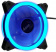 Картинка Вентилятор Aerocool Rev Blue 120x120mm 3-pin 15dB 153gr LED Ret от магазина РЭССИ Вентилятор Aerocool Rev Blue 120x120mm 3-pin 15dB 153gr LED Ret от магазина РЭССИ